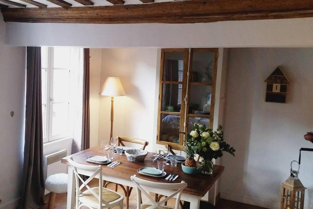 Une Pause Chez Julien, Appartement Lumineux Et Idealement Situe! 翁弗勒尔 外观 照片
