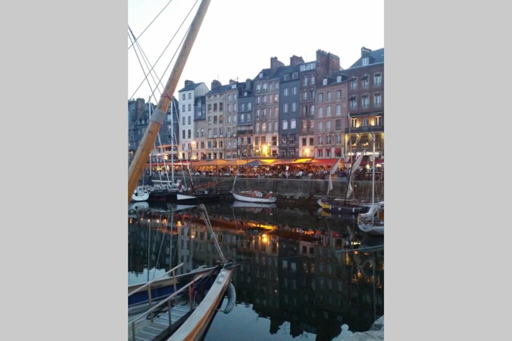 Une Pause Chez Julien, Appartement Lumineux Et Idealement Situe! 翁弗勒尔 外观 照片