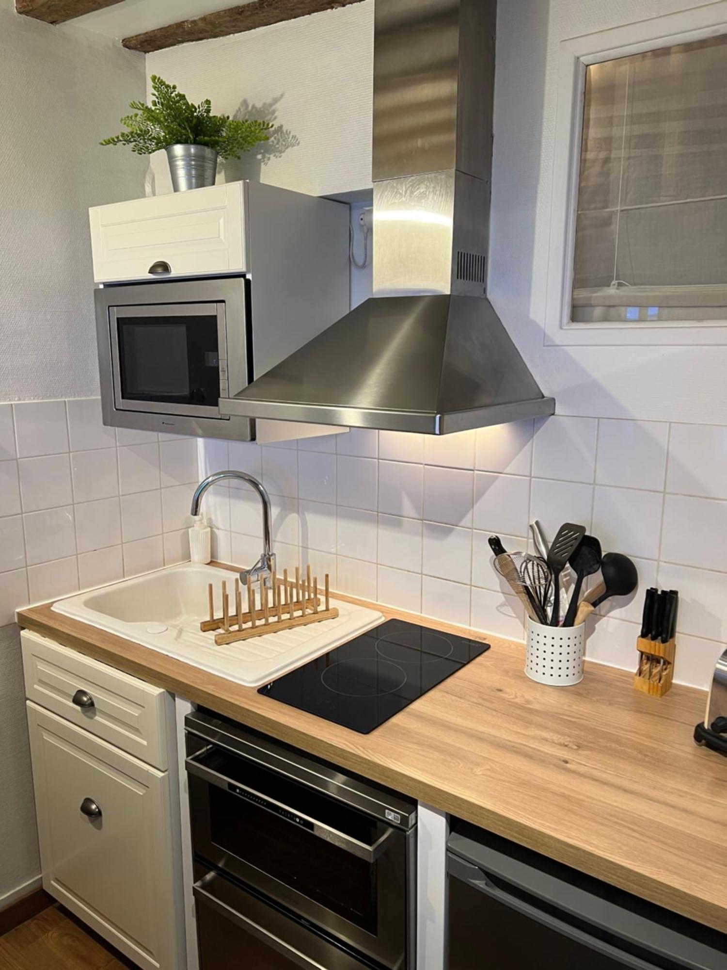 Une Pause Chez Julien, Appartement Lumineux Et Idealement Situe! 翁弗勒尔 外观 照片