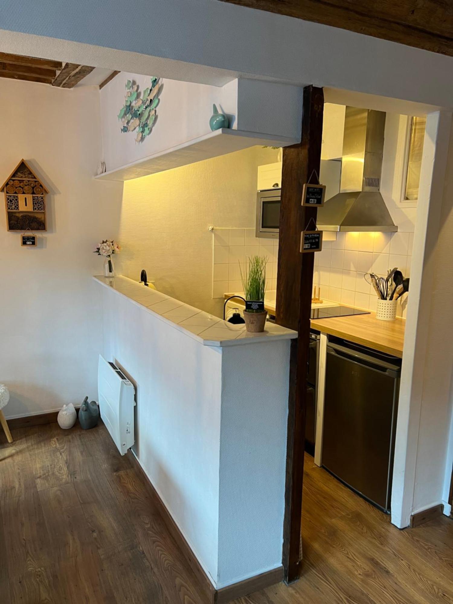 Une Pause Chez Julien, Appartement Lumineux Et Idealement Situe! 翁弗勒尔 外观 照片