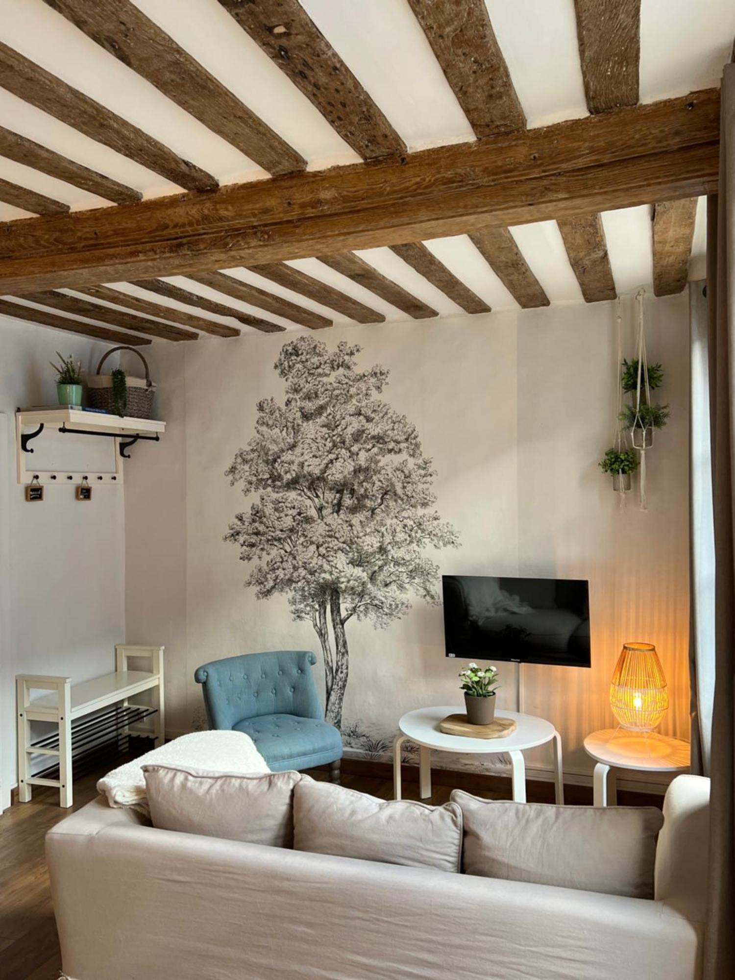 Une Pause Chez Julien, Appartement Lumineux Et Idealement Situe! 翁弗勒尔 外观 照片