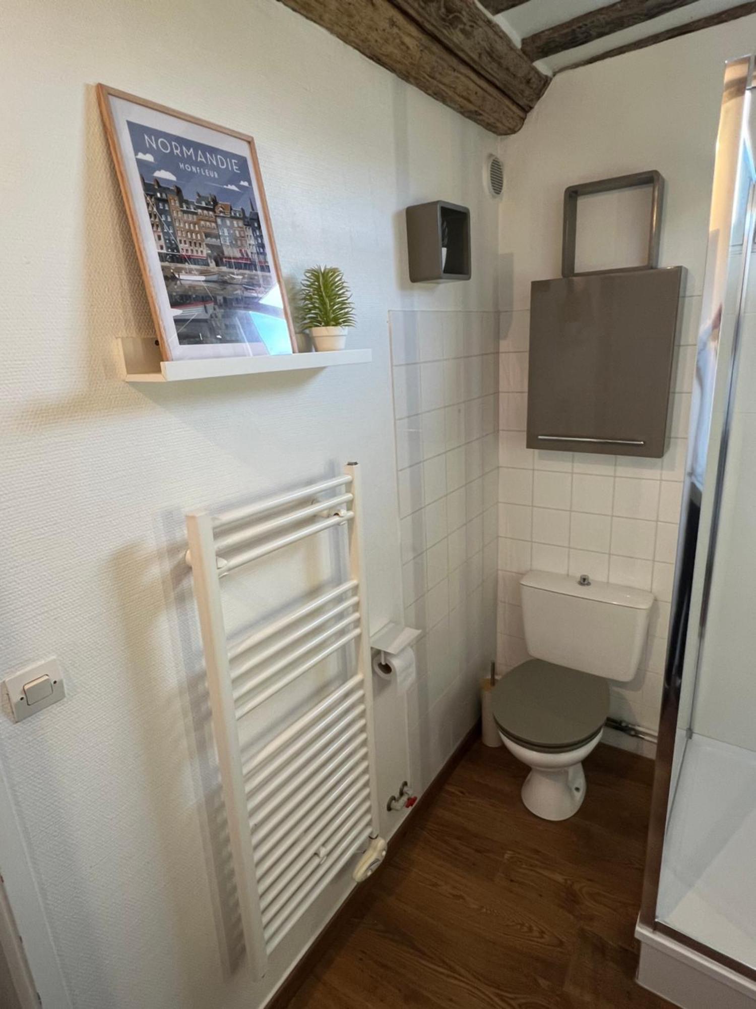 Une Pause Chez Julien, Appartement Lumineux Et Idealement Situe! 翁弗勒尔 外观 照片